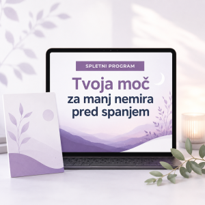 tvoja moč za manj nemira